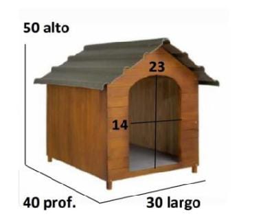 CUCHA DE MADERA TECHO ECOLOGICO N1