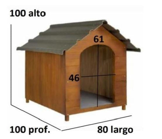 CUCHA DE MADERA TECHO ECOLOGICO N7